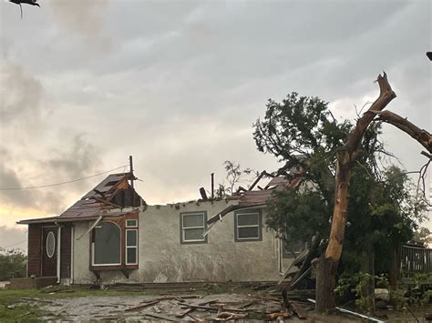 Tornado destroys home in Logan County